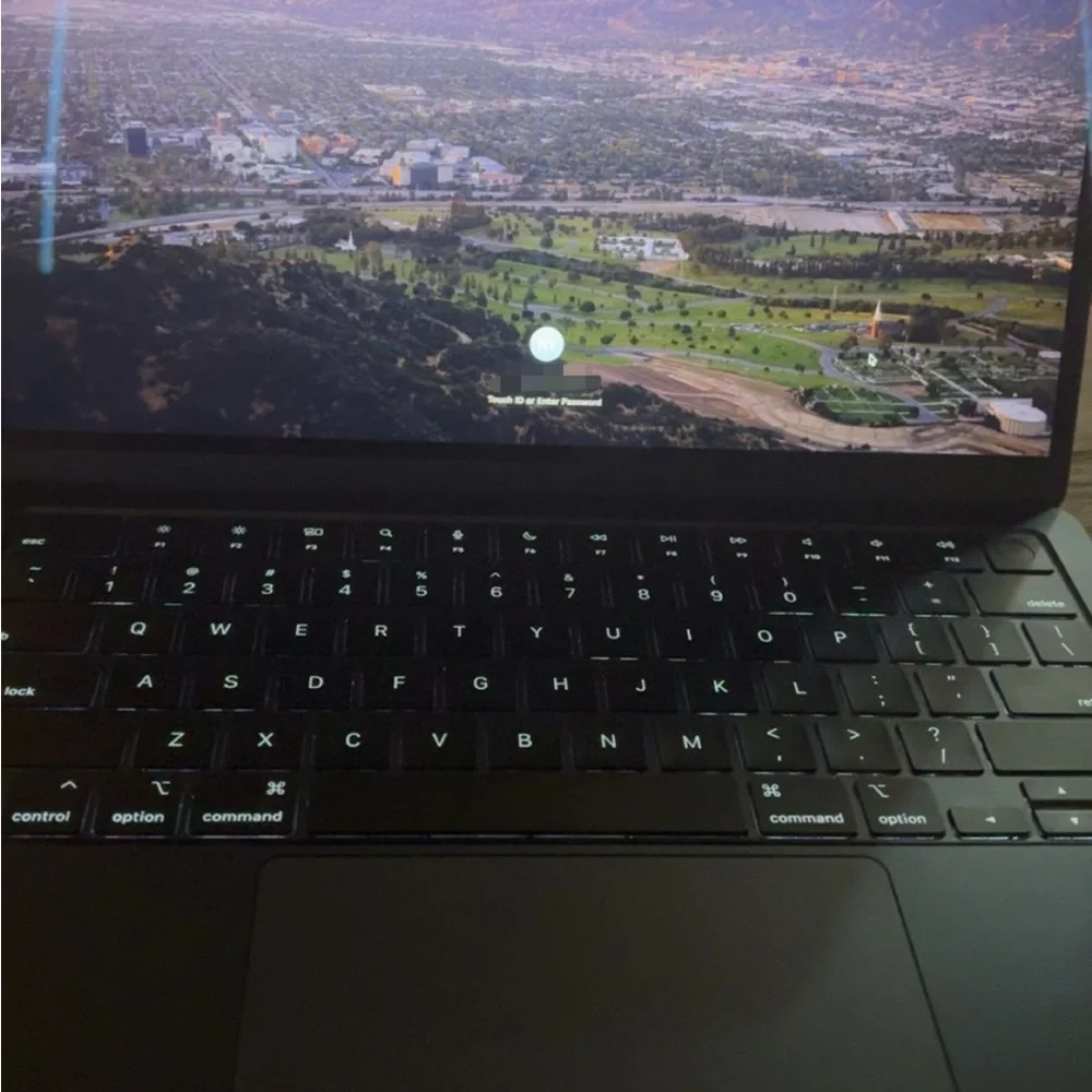 Apple MacBook with Black Keyboard
